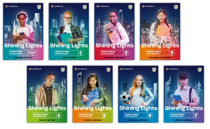 Shining Lights book covers Shining Lights book covers